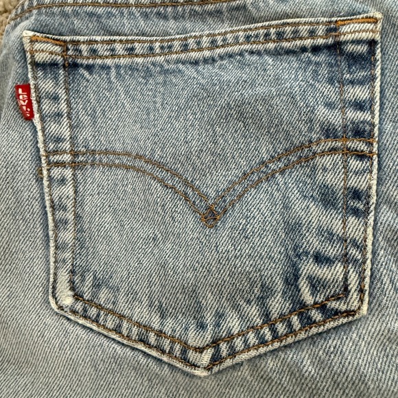 Vintage Levis 501xx Custom Beaded Embroidered Jeans - Picture 8 of 9